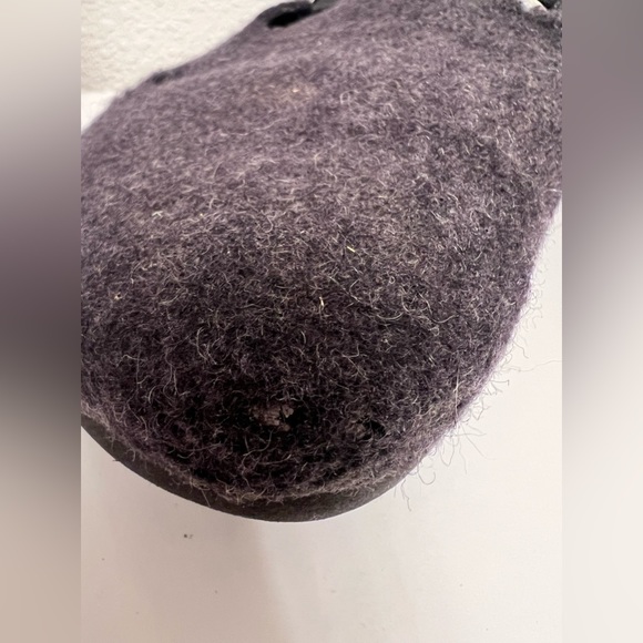 Birkenstock Boston clogs, gray felt wool, size 46 men’s 13 Anthracite - Picture 5 of 12